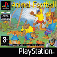 Animal Football PAL Playstation PAL box art
